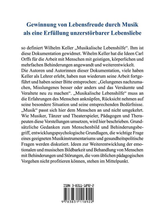Produktbild: Symposion musikalische Lebenshilfe