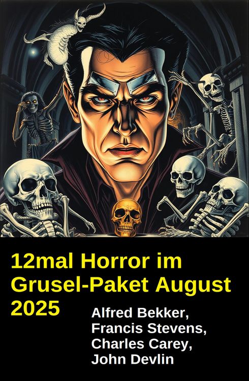 Produktbild: 12mal Horror im Grusel-Paket August 2025