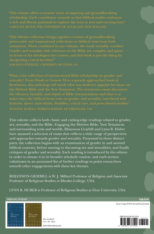 Produktbild: The Bible, Gender, and Sexuality