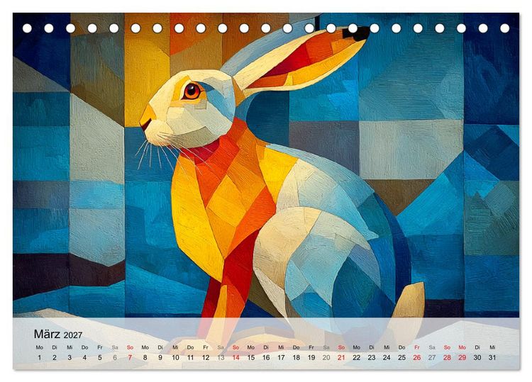 Produktbild: Nordlicht in Facetten. Die Arktis in geometrischer Bildsprache (Tischkalender 2027 DIN A5 quer), CALVENDO Monatskalender