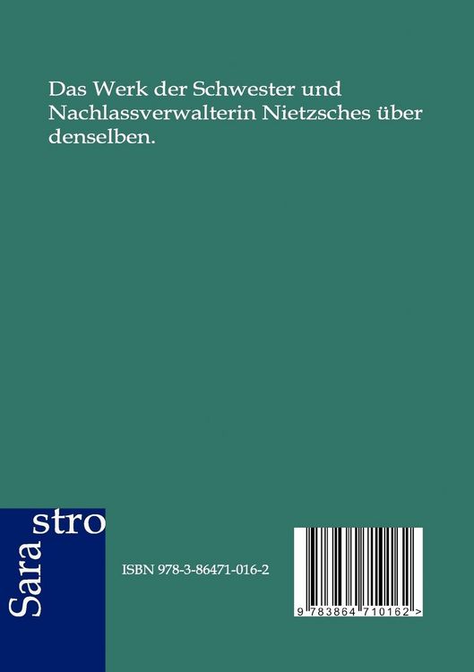 Produktbild: Der einsame Nietzsche