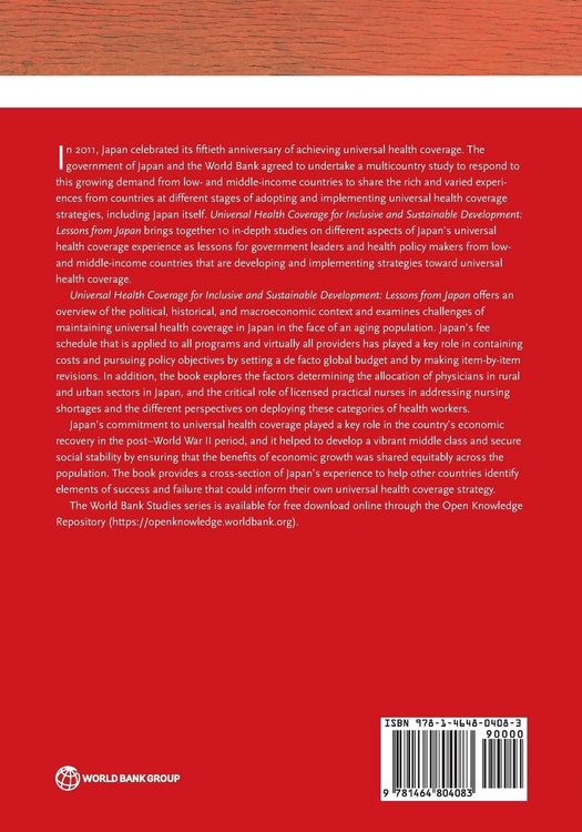 Produktbild: Universal Health Coverage for Inclusive and Sustainable Development