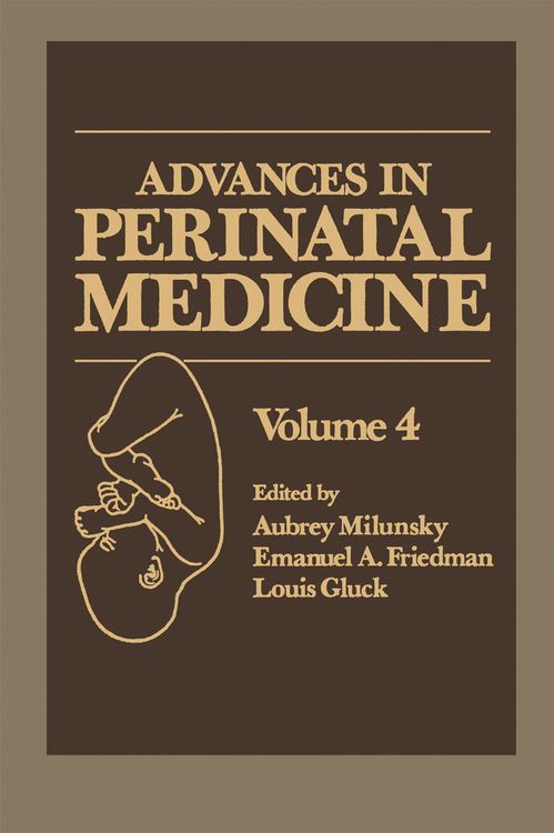 Produktbild: Advances in Perinatal Medicine