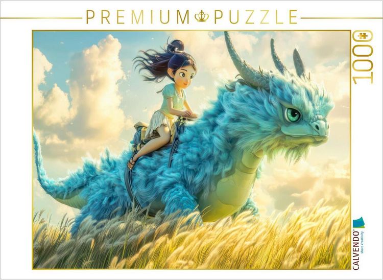 Produktbild: CALVENDO Puzzle Dragon | 1000 Teile Lege-Gr&ouml;&szlig;e 64x48cm Foto-Puzzle f&uuml;r gl&uuml;ckliche Stunden