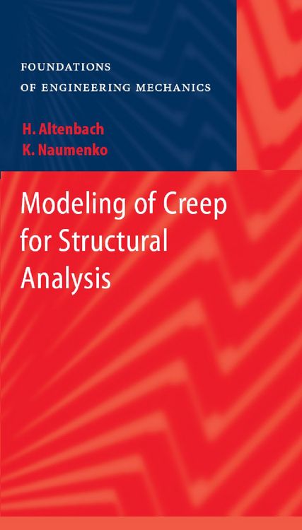 Produktbild: Modeling of Creep for Structural Analysis
