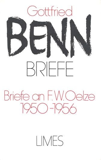 Produktbild: Briefe an F. W. Oelze. 1950-1956 (Briefe)