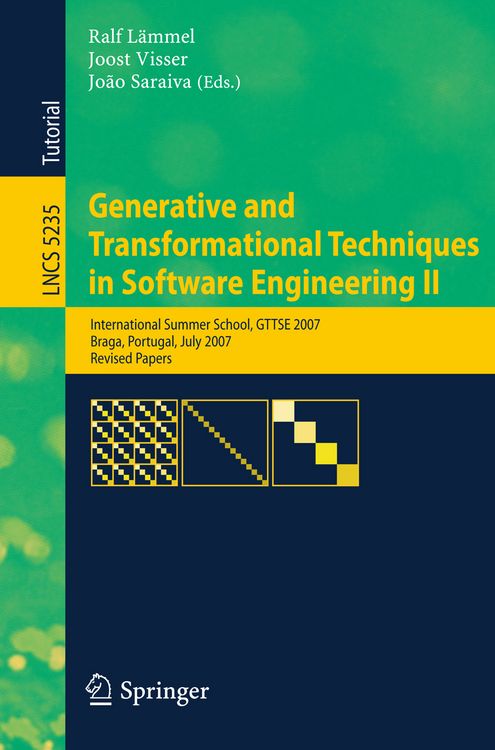 Produktbild: Generative and Transformational Techniques in Software Engineering II