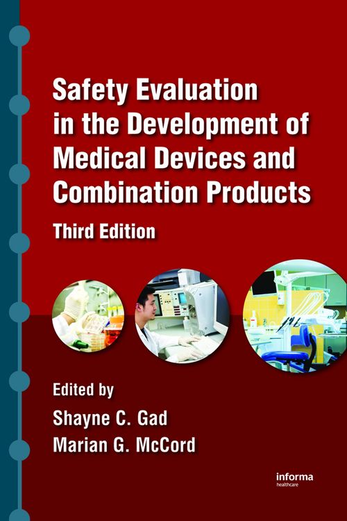 Produktbild: Safety Evaluation in the Development of Medical Devices and Combination Products