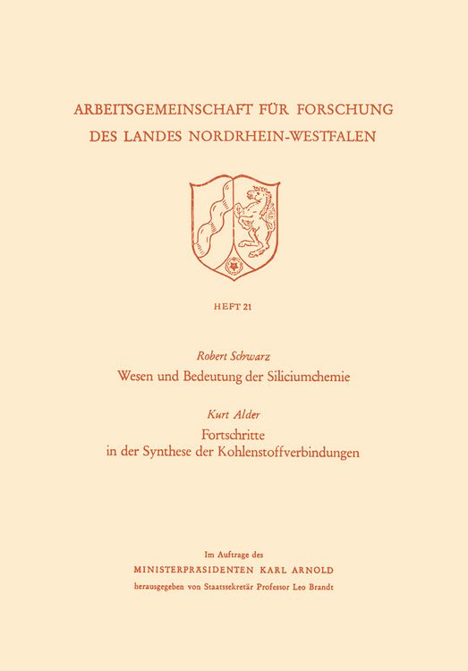 Produktbild: Wesen und Bedeutung der Siliciumchemie