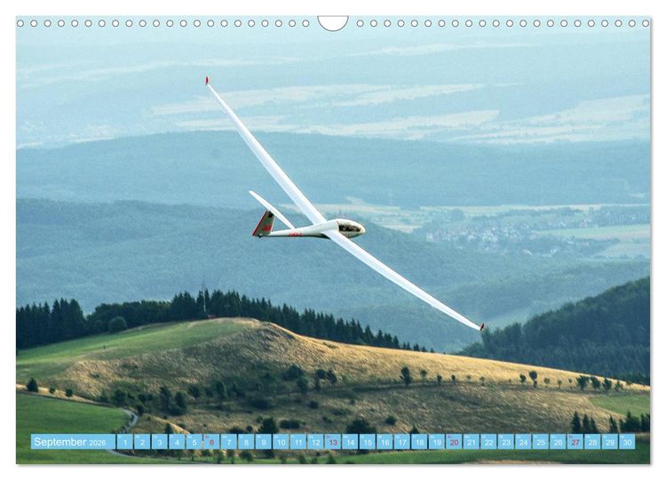 Produktbild: Segelflug - Den Traum vom Fliegen erf&uuml;llen (Wandkalender 2026 DIN A3 quer), CALVENDO Monatskalender