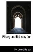 Produktbild: Pillory and Witness-Box