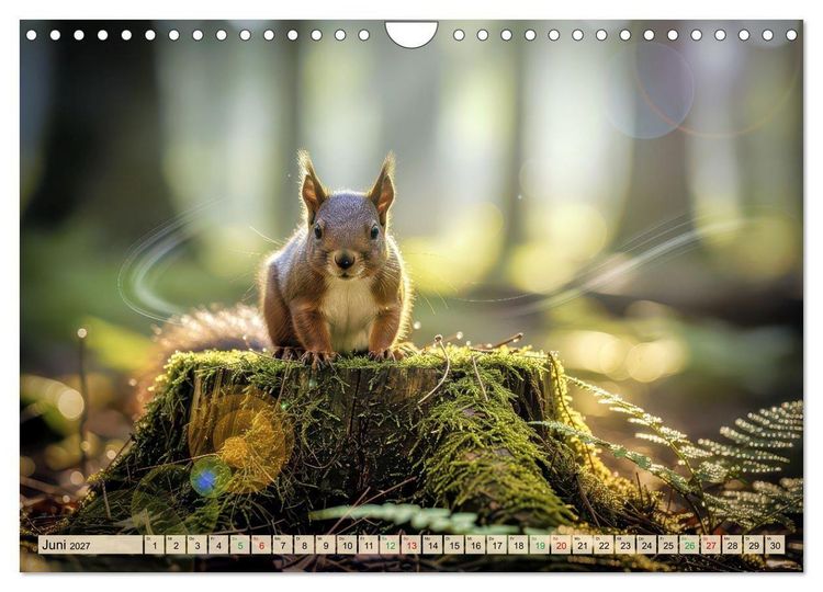 Produktbild: Tiere im Gegenlicht (Wandkalender 2027 DIN A4 quer), CALVENDO Monatskalender