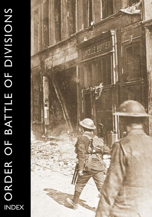 Produktbild: Order Of Battle Of Divisions, Index