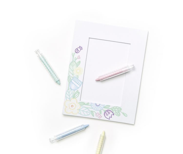 Produktbild: Folia Bilderrahmen aus Pappe, wei&szlig; f&uuml;r Format 10x15cm