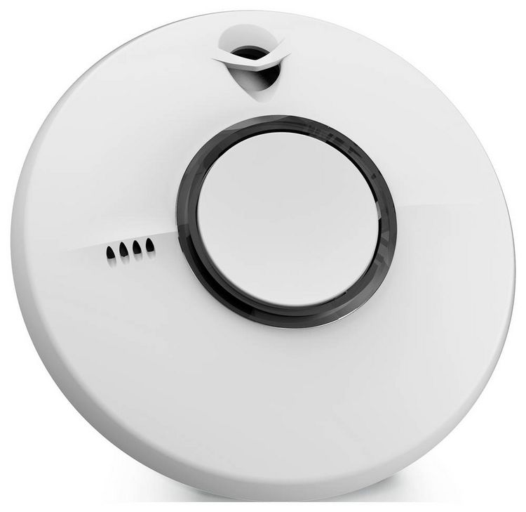 Produktbild: FireAngel Rauchwarnmelder inkl. 10 Jahres-Batterie batteriebetrieben (&Oslash; x H) 130mm x 34mm