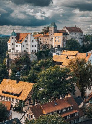 Produktbild: CALVENDO Puzzle Burg Hohnstein | 2000 Teile Lege-Gr&ouml;&szlig;e 90x67cm Foto-Puzzle f&uuml;r gl&uuml;ckliche Stunden