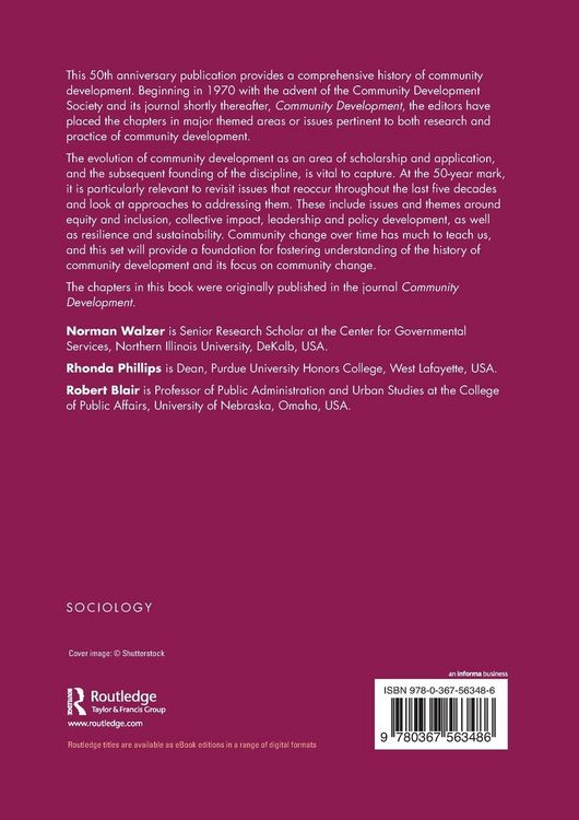 Produktbild: 50 Years of Community Development Vol I