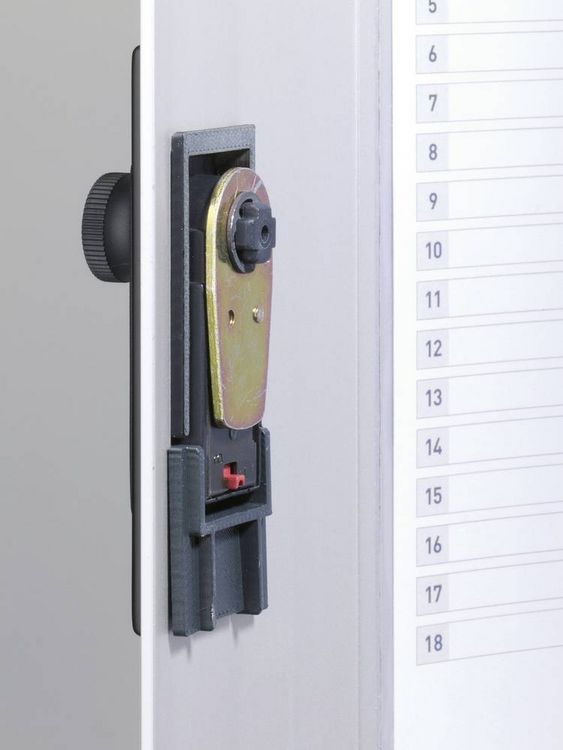 Produktbild: Durable Schl&uuml;sselkasten KEY BOX CODE 72 - 1967 196723 Anzahl Haken 72 Silber