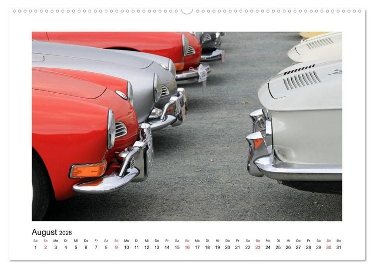 Produktbild: Eine Legende lebt, der Karmann-Ghia (hochwertiger Premium Wandkalender 2026 DIN A2 quer), Kunstdruck in Hochglanz