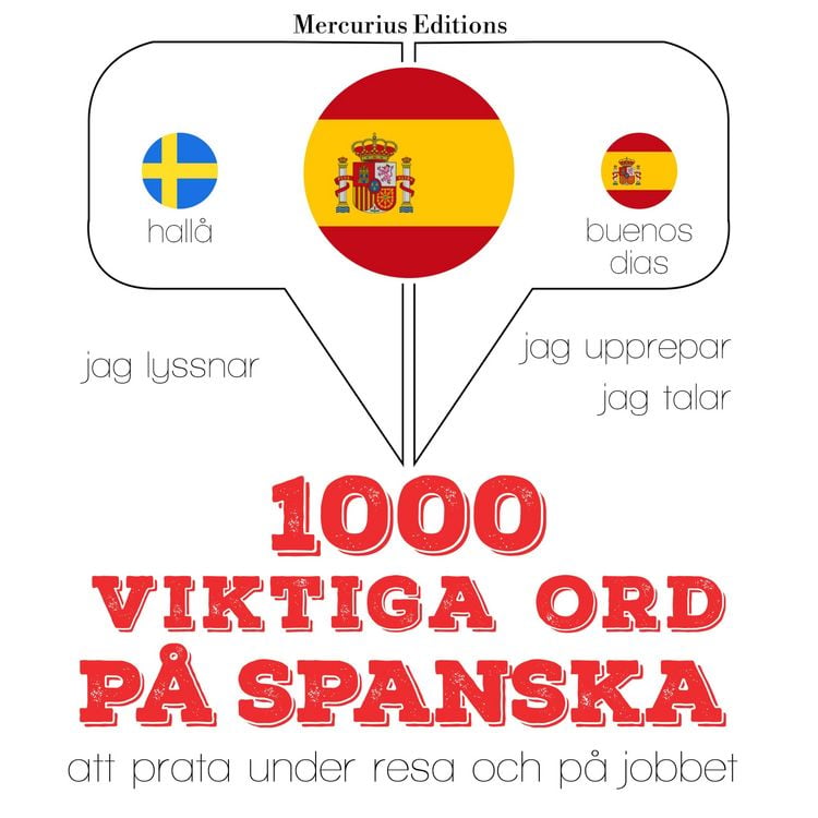 Produktbild: 1000 viktiga ord p&aring; spanska