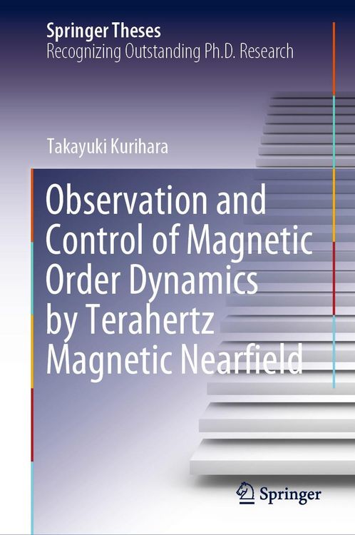 Produktbild: Observation and Control of Magnetic Order Dynamics by Terahertz Magnetic Nearfield