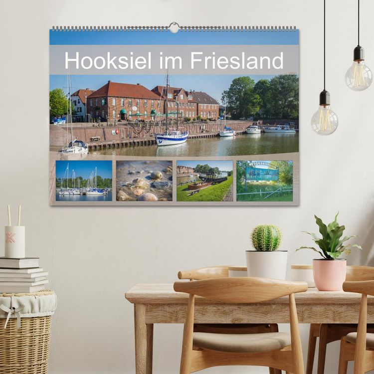 Produktbild: Hooksiel im Friesland (Wandkalender 2026 DIN A2 quer), CALVENDO Monatskalender