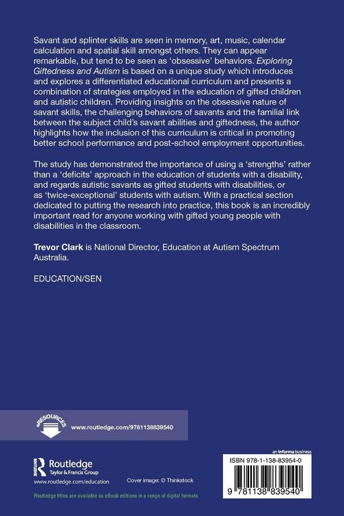 Produktbild: Exploring Giftedness and Autism