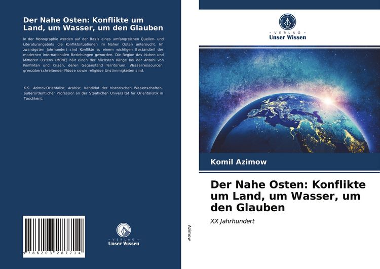 Produktbild: Der Nahe Osten: Konflikte um Land, um Wasser, um den Glauben