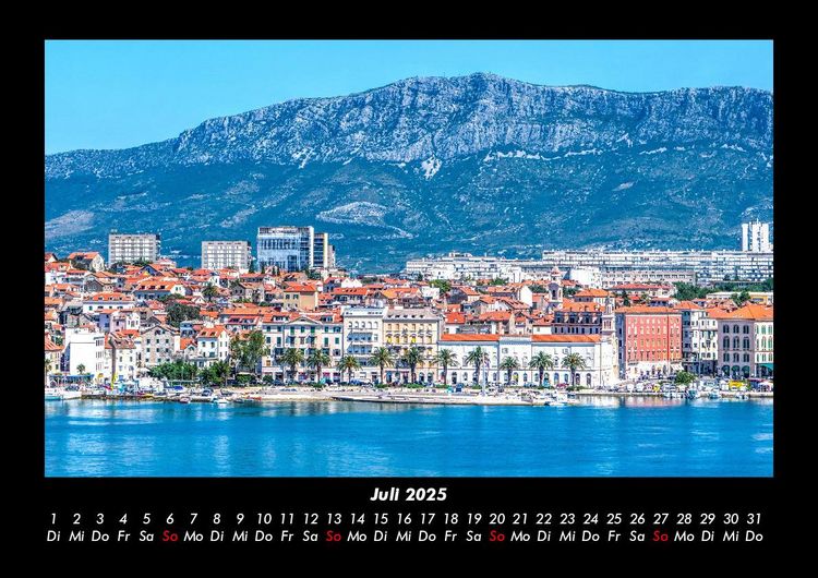 Produktbild: Kroatien 2025 Fotokalender DIN A3