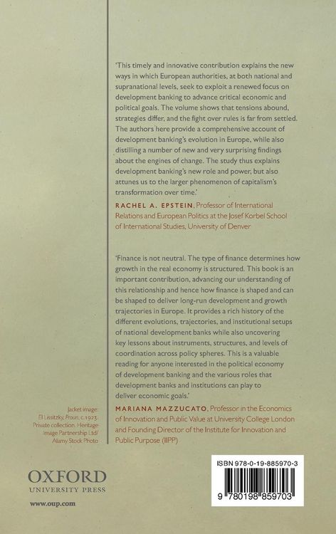 Produktbild: Reinvention of Development Banking in the European Union