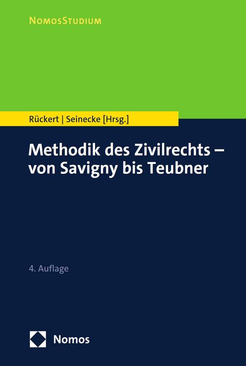 Produktbild: Methodik des Zivilrechts - von Savigny bis Teubner