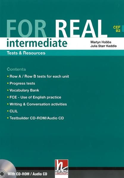 Produktbild: Hobbs, M: FOR REAL Intermediate Tests & Resources