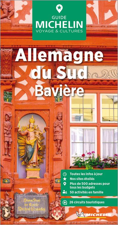 Produktbild: Michelin Le Guide Vert Allemagne du Sud-Baviere