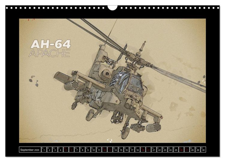 Produktbild: Aero Action Art - Luftfahrt Kunst (Wandkalender 2026 DIN A3 quer), CALVENDO Monatskalender