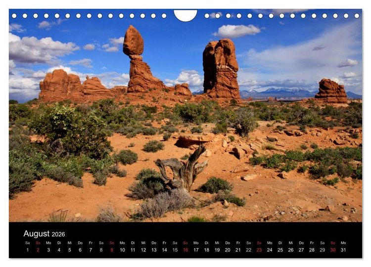 Produktbild: Felslandschaften (Wandkalender 2026 DIN A4 quer), CALVENDO Monatskalender