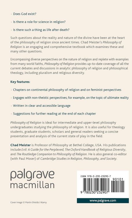 Produktbild: Philosophy of Religion