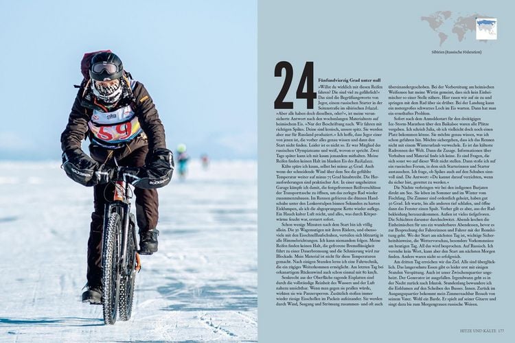 Produktbild: Staunen &ndash; Mit dem Rennrad an die Enden der Welt