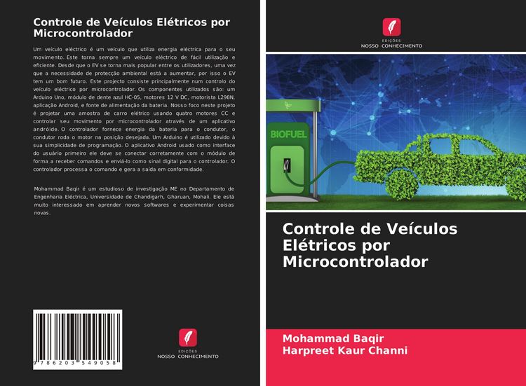Produktbild: Controle de Ve&iacute;culos El&eacute;tricos por Microcontrolador