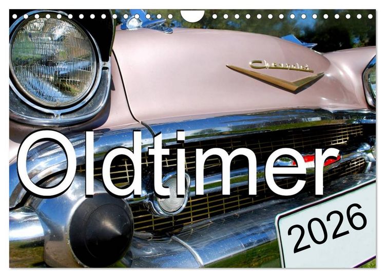Produktbild: Oldtimer (Wandkalender 2026 DIN A4 quer), CALVENDO Monatskalender