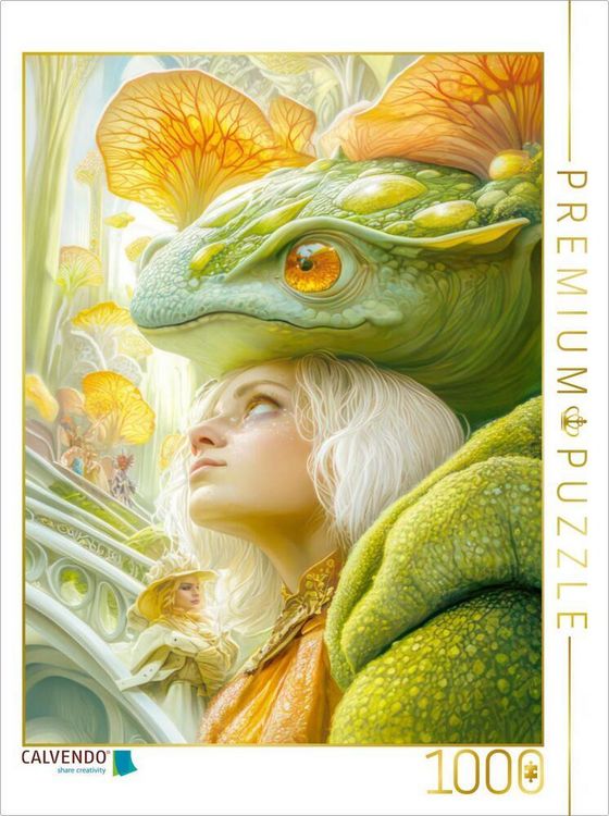 Produktbild: CALVENDO Puzzle Eine m&auml;rchenhafte und vertr&auml;umte Welt | 1000 Teile Lege-Gr&ouml;&szlig;e 64x48cm Foto-Puzzle f&uuml;r gl&uuml;ckliche Stunden