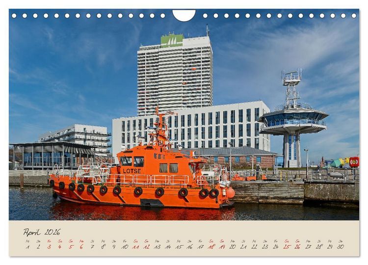 Produktbild: Liebenswertes Travem&uuml;de (Wandkalender 2026 DIN A4 quer), CALVENDO Monatskalender
