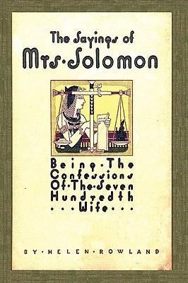 Produktbild: The Sayings of Mrs. Solomon
