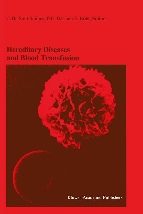 Produktbild: Hereditary Diseases and Blood Transfusion
