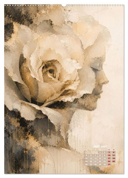 Produktbild: Stille Formen (hochwertiger Premium Wandkalender 2027 DIN A2 hoch), Kunstdruck in Hochglanz