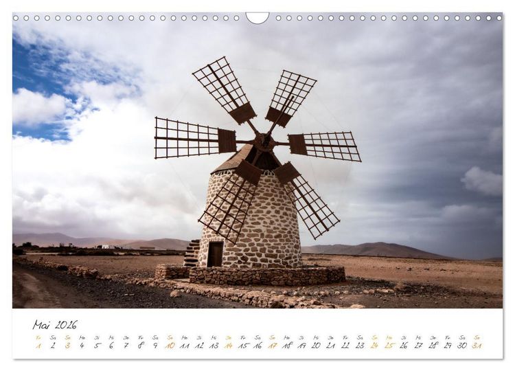 Produktbild: X Tage Fuerteventura &ndash; Str&auml;nde, Vulkane und grandiose Landschaften (Wandkalender 2026 DIN A3 quer), CALVENDO Monatskalender