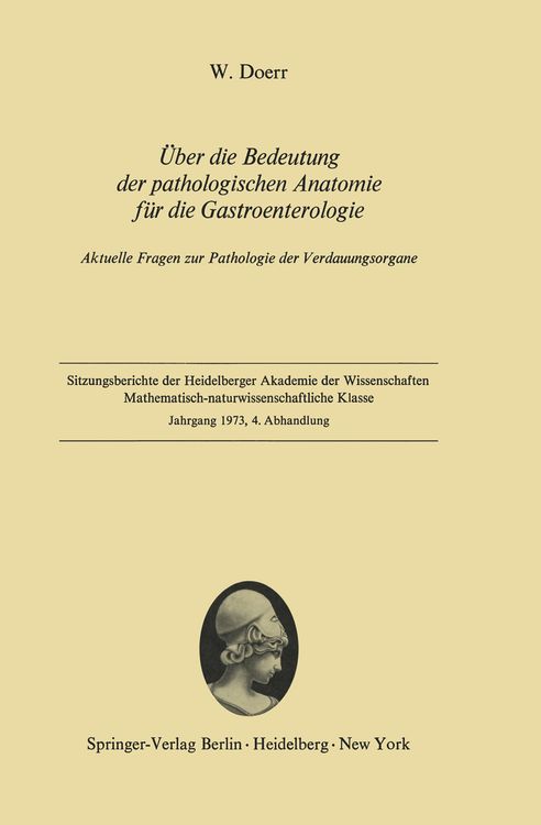 Produktbild: &Uuml;ber die Bedeutung der pathologischen Anatomie f&uuml;r die Gastroenterologie