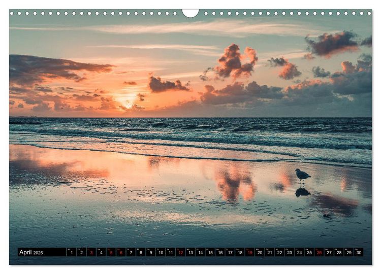Produktbild: Mein Jahr auf Norderney (Wandkalender 2026 DIN A3 quer), CALVENDO Monatskalender