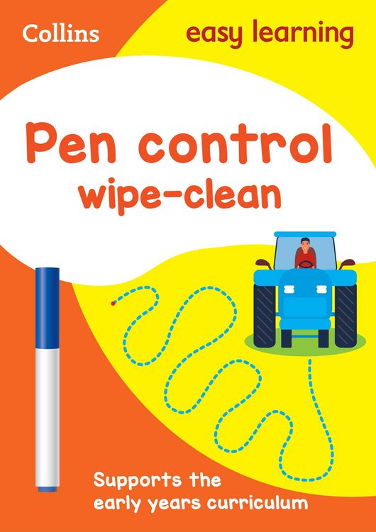 Produktbild: Pen Control Age 3-5 Wipe Clean Activity Book