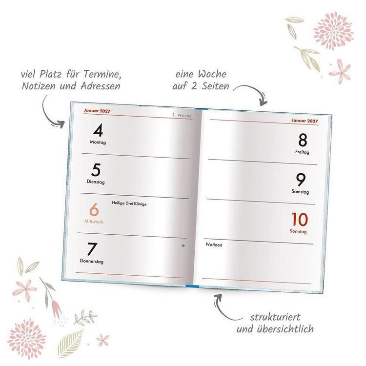 Produktbild: TR&Ouml;TSCH - Taschenkalender A7 Katze 2027
