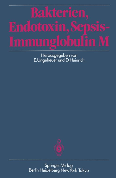 Produktbild: Bakterien, Endotoxin, Sepsis &mdash; Immunglobulin M